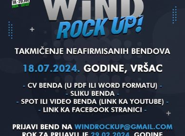 Objavljen konkurs za takmičenje autorskih bendova na Wind Rock festu-min