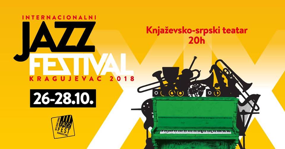 XIX JazzFest - Kragujevačka džez rapsodija Jazz Festival Kragujevac