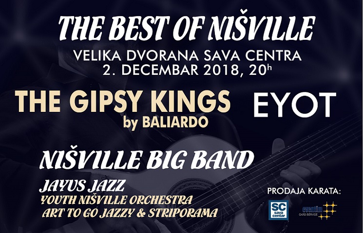 Gipsy Kings u Sava Centru - Najbolje sa Nišvila u Beogradu