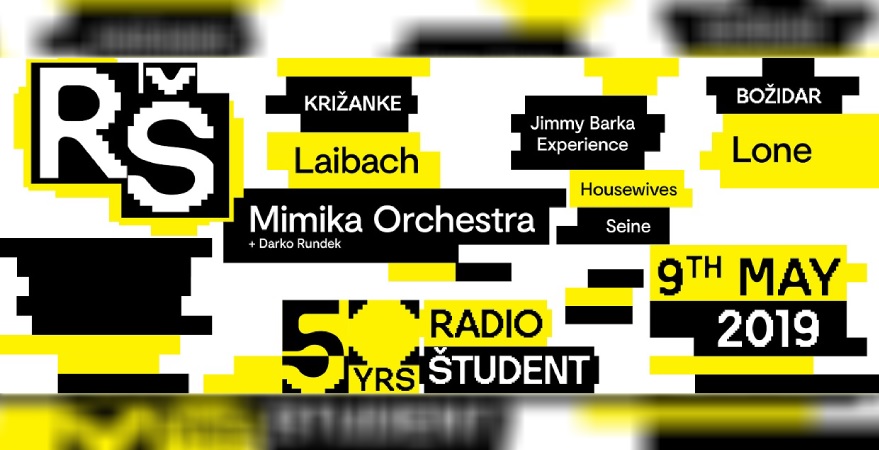 Radio Študent Ljubljana slavi 50. rođendan
